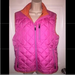 Women’s sz L Lands End Vest